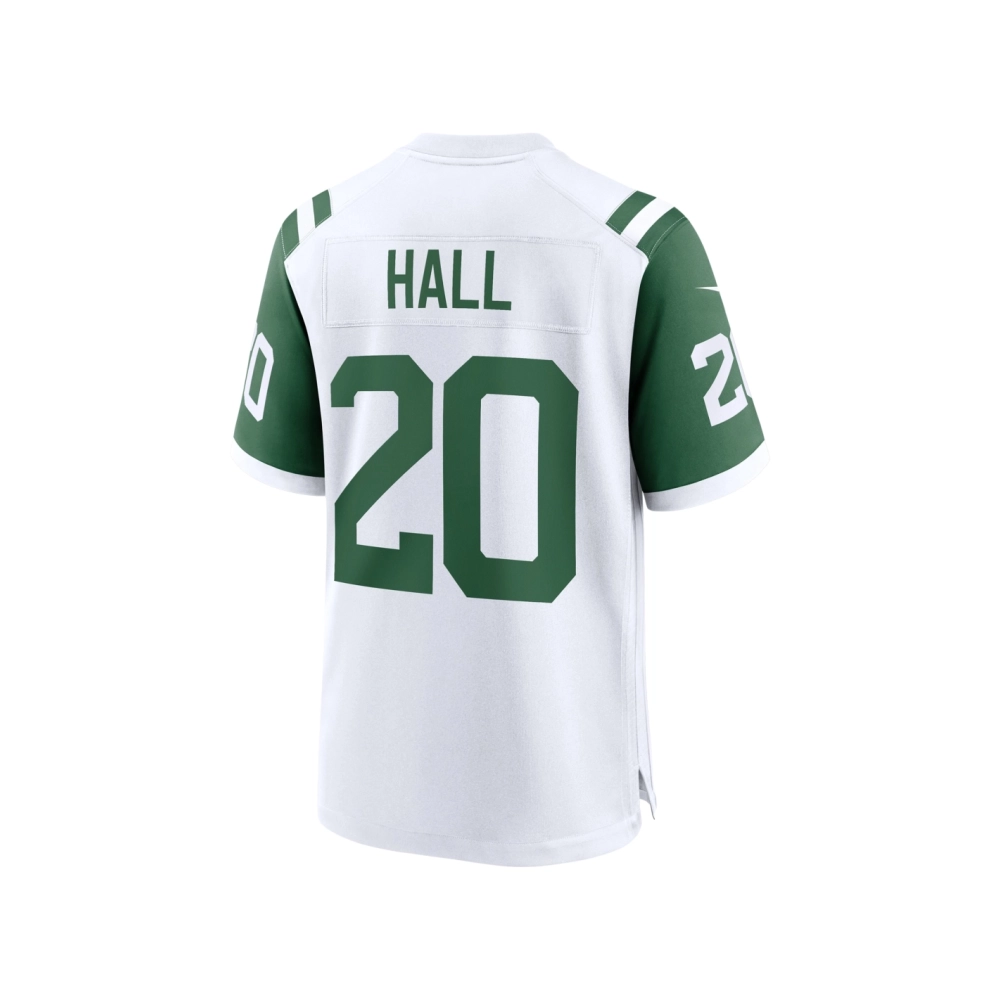 Mens New York Jets Breece Hall White Classic Alternate Game Jersey