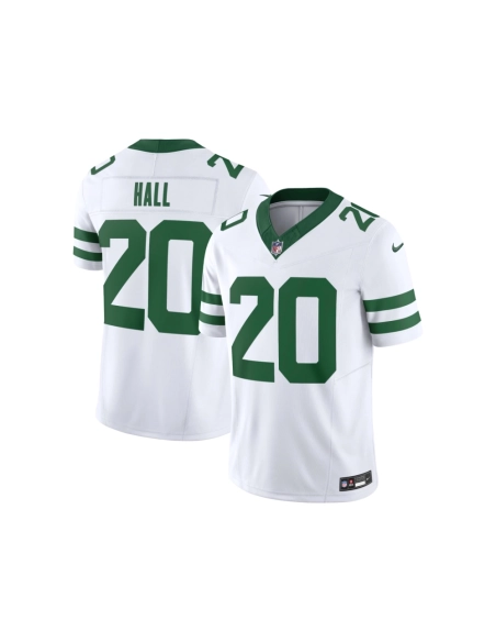 Mens New York Jets Breece Hall Legacy White Vapor F.U.S.E. Limited Jersey