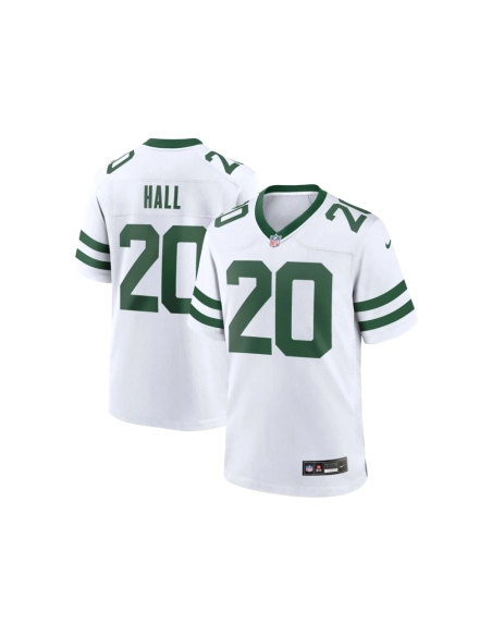 Mens New York Jets Breece Hall Legacy White Game Jersey