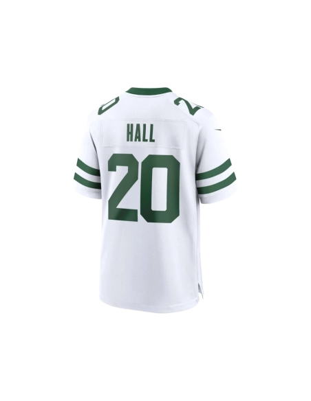 Mens New York Jets Breece Hall Legacy White Game Jersey