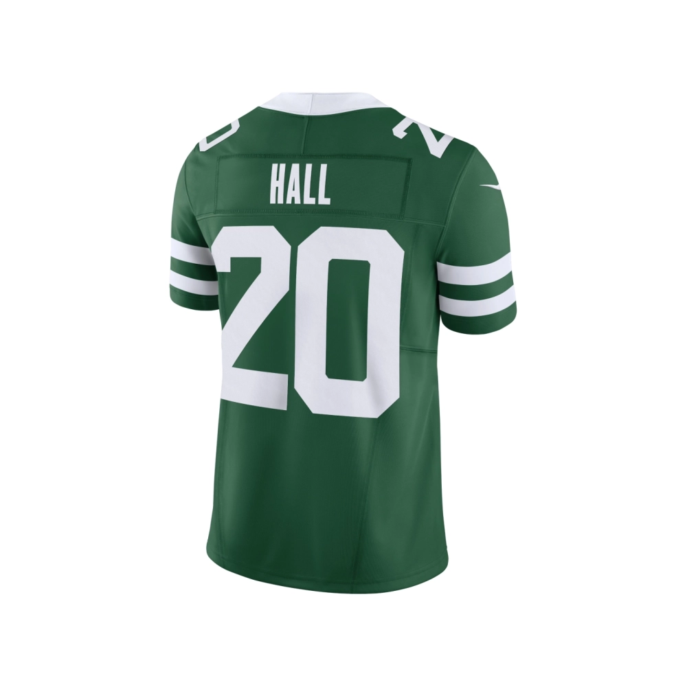 Mens New York Jets Breece Hall Legacy Green Vapor F.U.S.E. Limited Jersey