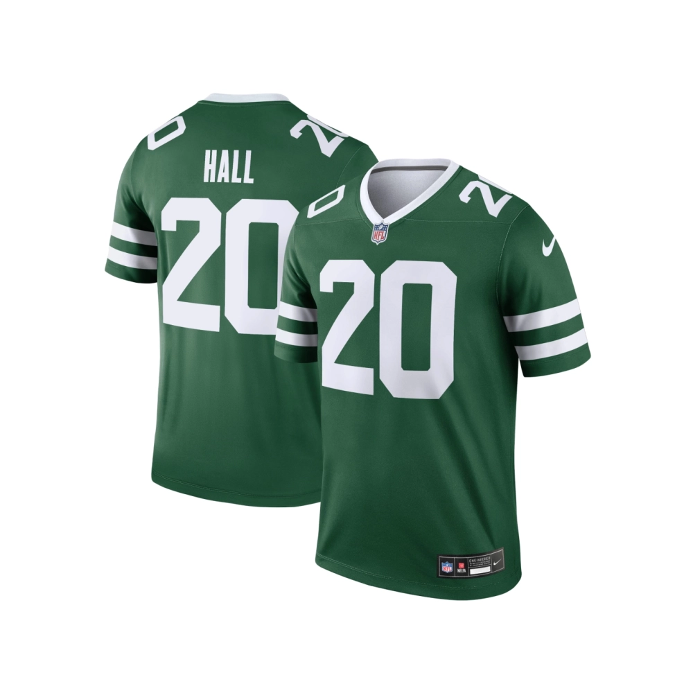 Mens New York Jets Breece Hall Legacy Green Legend Jersey