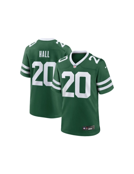 Mens New York Jets Breece Hall Legacy Green Game Jersey