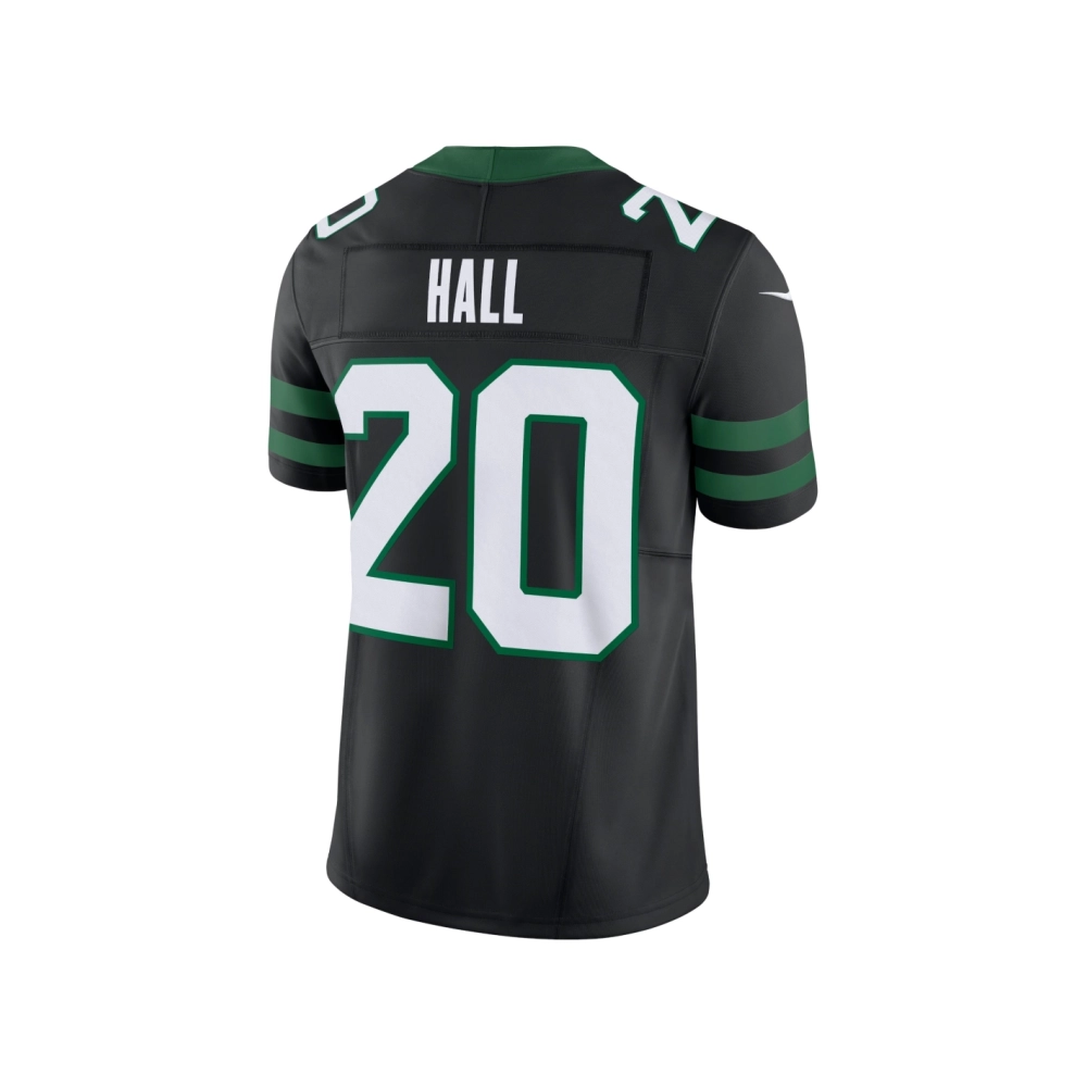 Mens New York Jets Breece Hall Legacy Black Alternate Vapor F.U.S.E. Limited Jersey