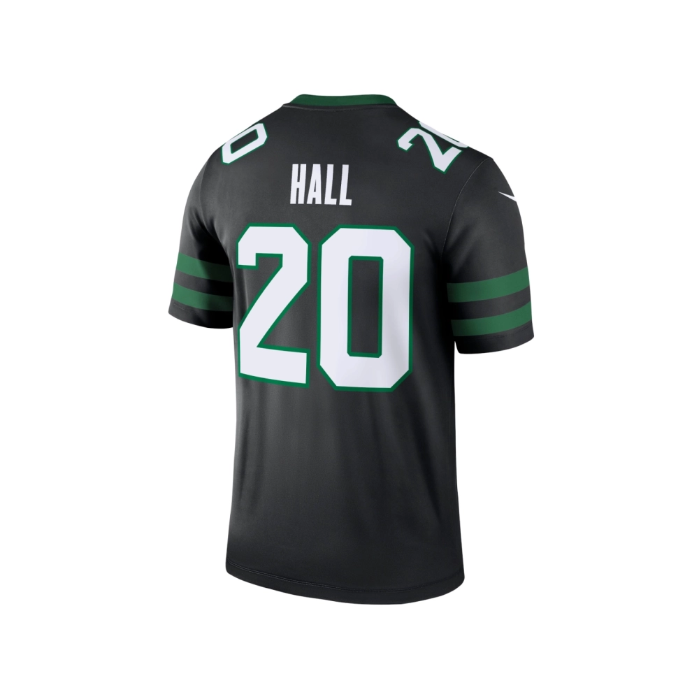 Mens New York Jets Breece Hall Legacy Black Alternate Legend Jersey