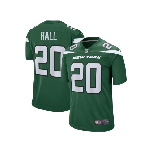 Mens New York Jets Breece Hall Green Player Game Jersey