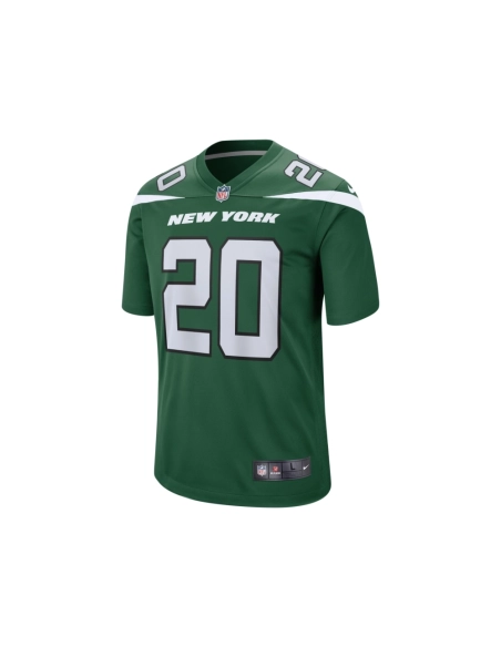 Mens New York Jets Breece Hall Green Player Game Jersey