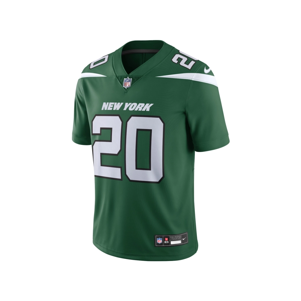 Mens New York Jets Breece Hall Gotham Green Vapor Untouchable Limited Jersey