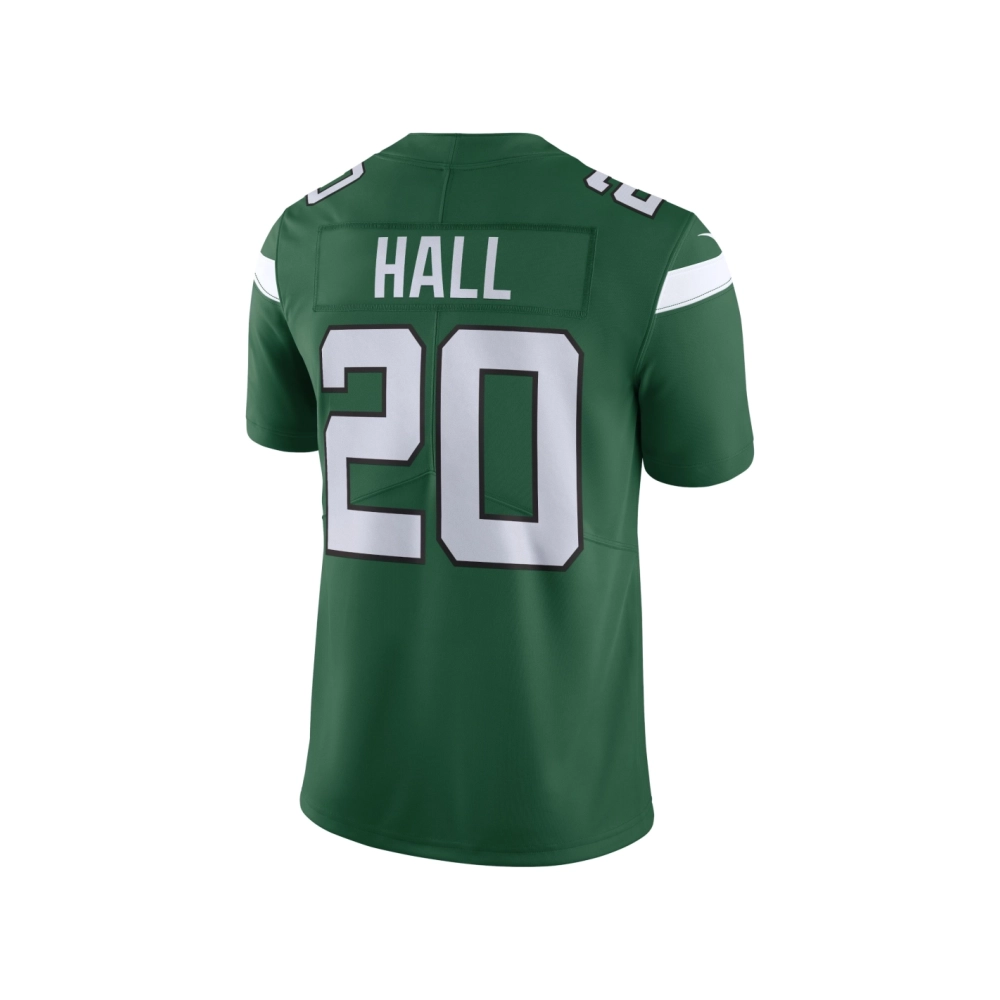 Mens New York Jets Breece Hall Gotham Green Vapor Untouchable Limited Jersey