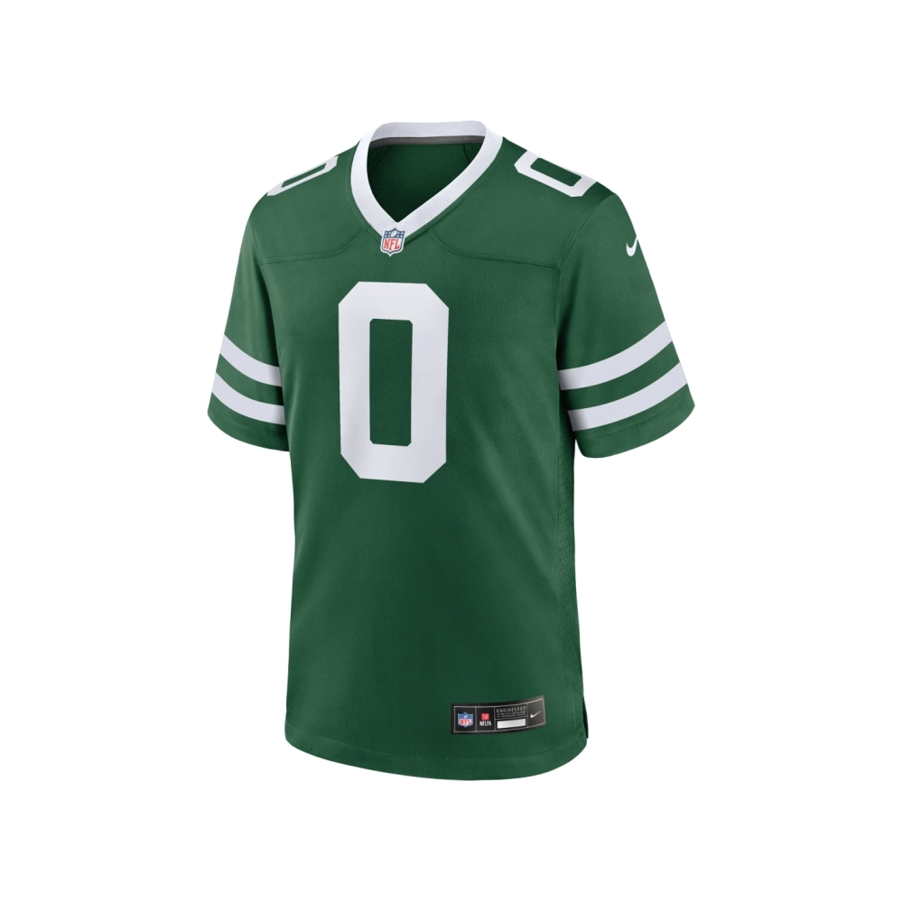 Mens New York Jets Braelon Allen Legacy Green Game Jersey