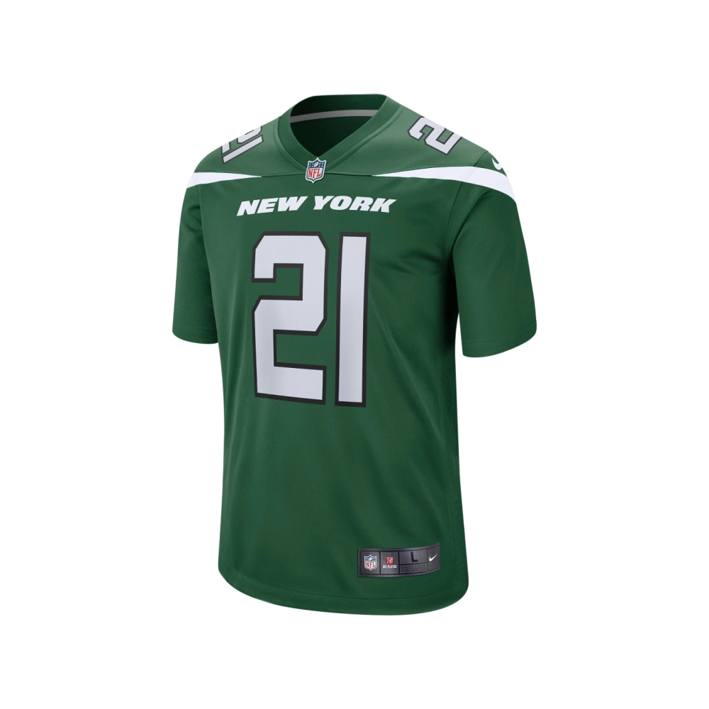 Mens New York Jets Ashtyn Davis Gotham Green Game Player Jersey