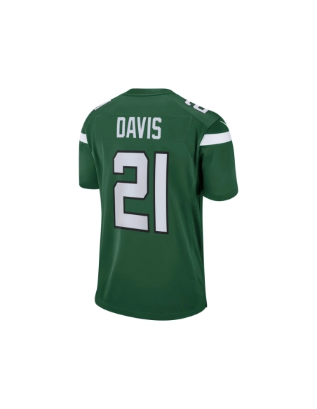 Mens New York Jets Ashtyn Davis Gotham Green Game Player Jersey