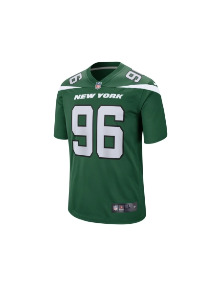 Mens New York Jets Al Woods Gotham Green Game Jersey