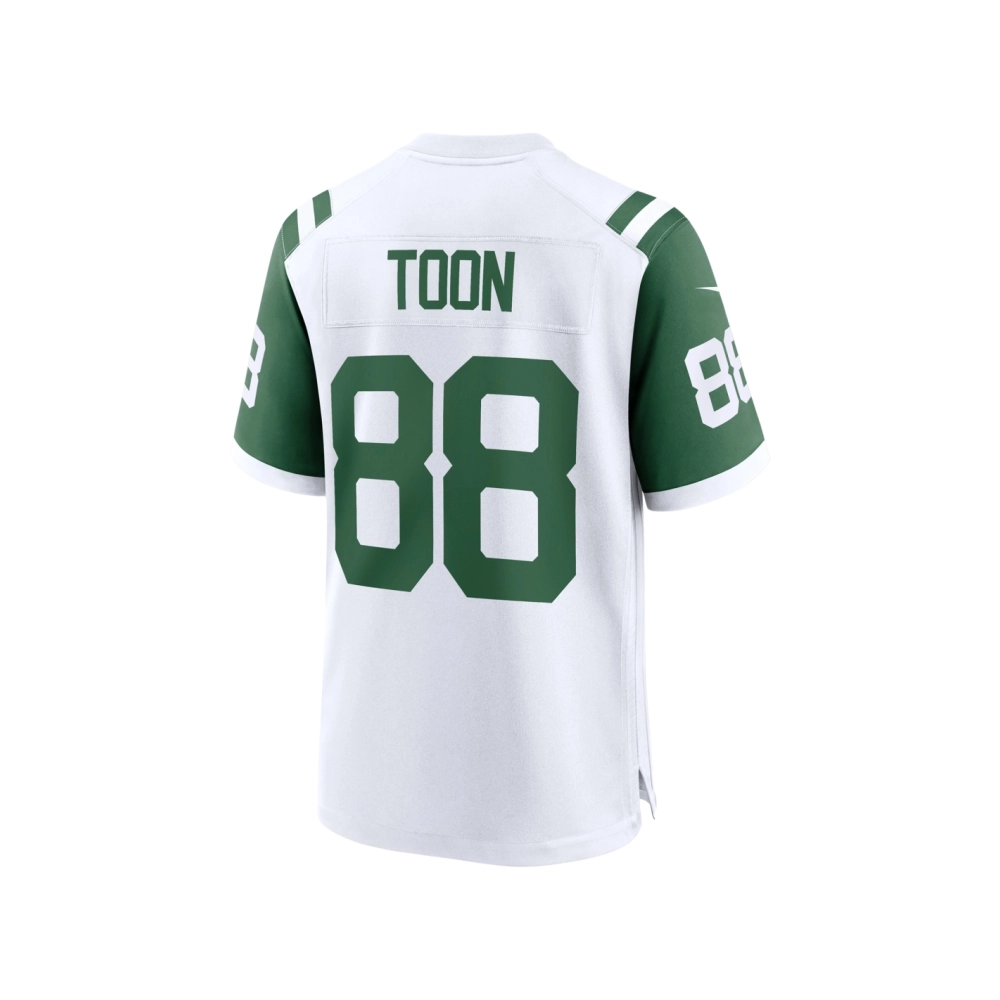 Mens New York Jets Al Toon White Classic Alternate Retired Player Game Jersey
