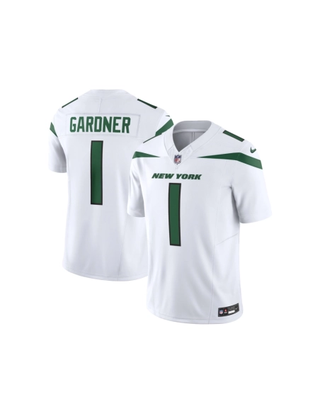 Mens New York Jets Ahmad Sauce Gardner White Vapor F.U.S.E. Limited Jersey