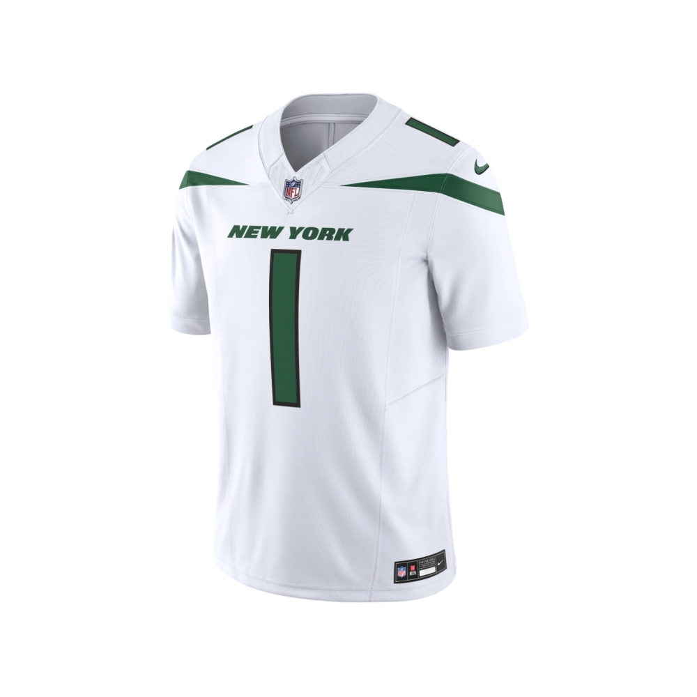 Mens New York Jets Ahmad Sauce Gardner White Vapor F.U.S.E. Limited Jersey