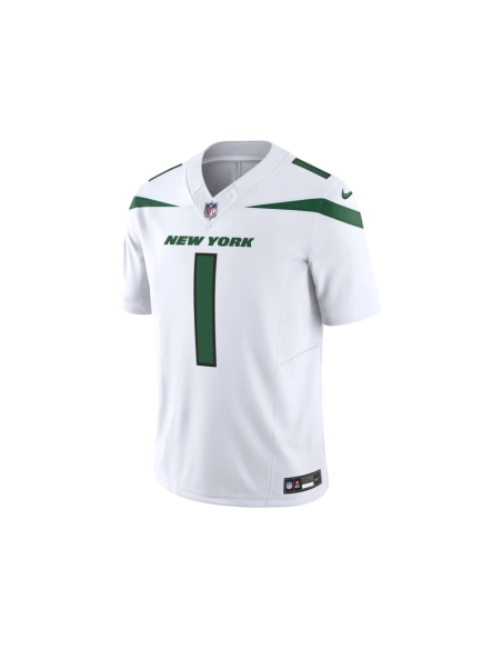 Mens New York Jets Ahmad Sauce Gardner White Vapor F.U.S.E. Limited Jersey