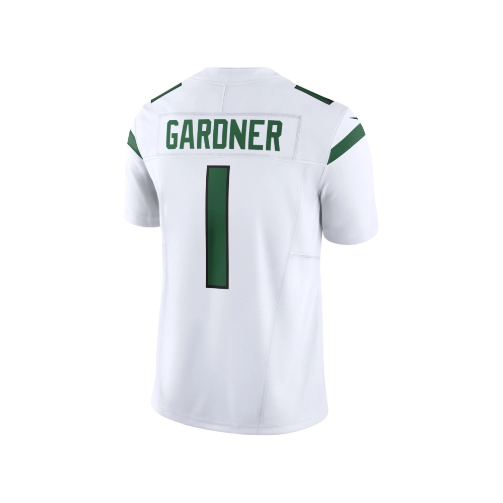Mens New York Jets Ahmad Sauce Gardner White Vapor F.U.S.E. Limited Jersey