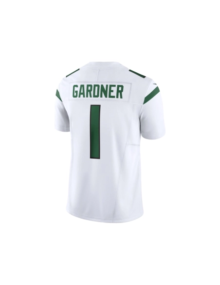 Mens New York Jets Ahmad Sauce Gardner White Vapor F.U.S.E. Limited Jersey