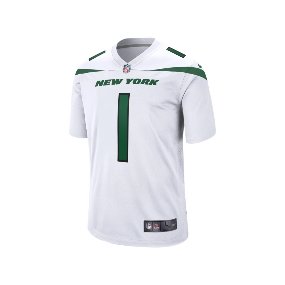 Mens New York Jets Ahmad Sauce Gardner White Player Game Jersey