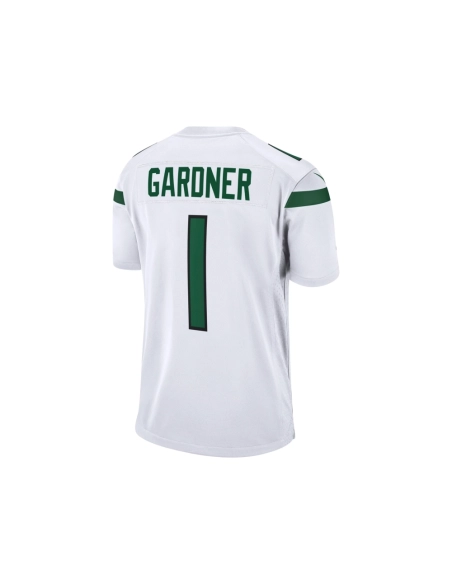 Mens New York Jets Ahmad Sauce Gardner White Player Game Jersey