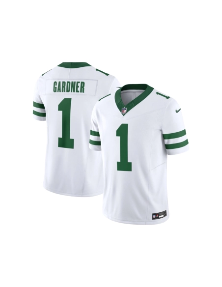 Mens New York Jets Ahmad Sauce Gardner Legacy White Vapor F.U.S.E. Limited Jersey