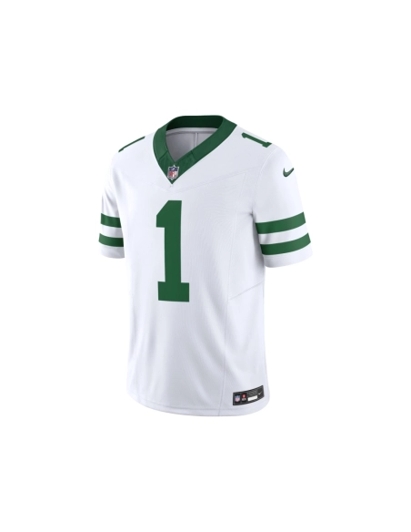 Mens New York Jets Ahmad Sauce Gardner Legacy White Vapor F.U.S.E. Limited Jersey