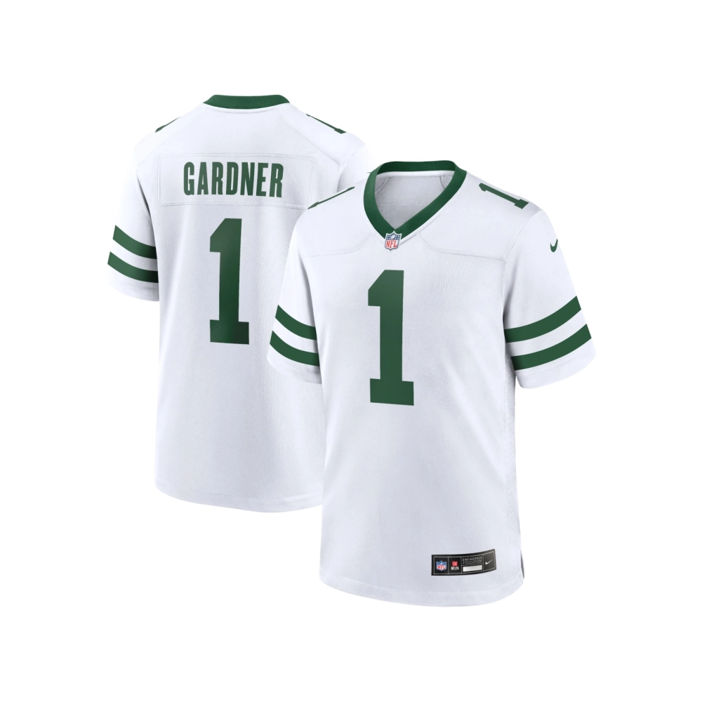 Mens New York Jets Ahmad Sauce Gardner Legacy White Game Jersey