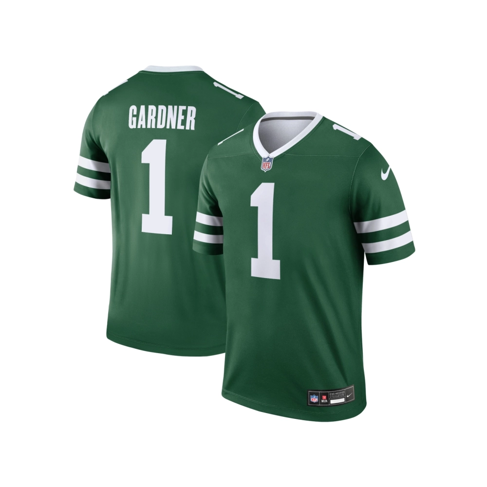 Mens New York Jets Ahmad Sauce Gardner Legacy Green Legend Jersey