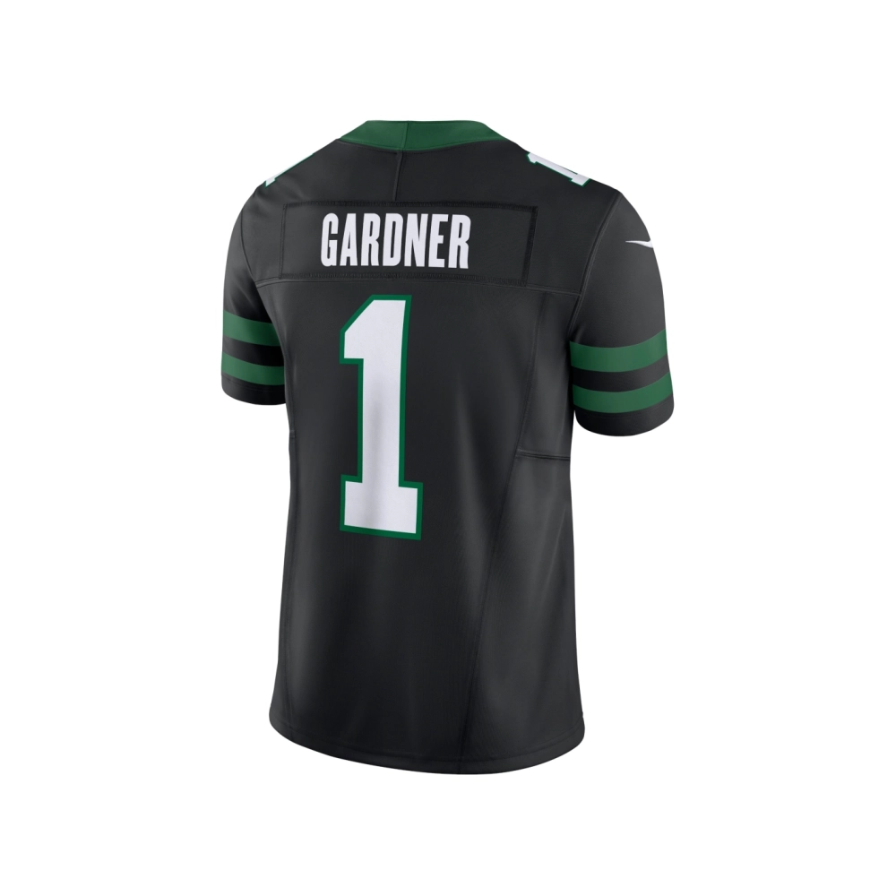Mens New York Jets Ahmad Sauce Gardner Legacy Black Alternate Vapor F.U.S.E. Limited Jersey