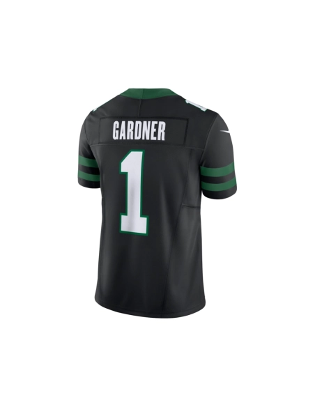 Mens New York Jets Ahmad Sauce Gardner Legacy Black Alternate Vapor F.U.S.E. Limited Jersey