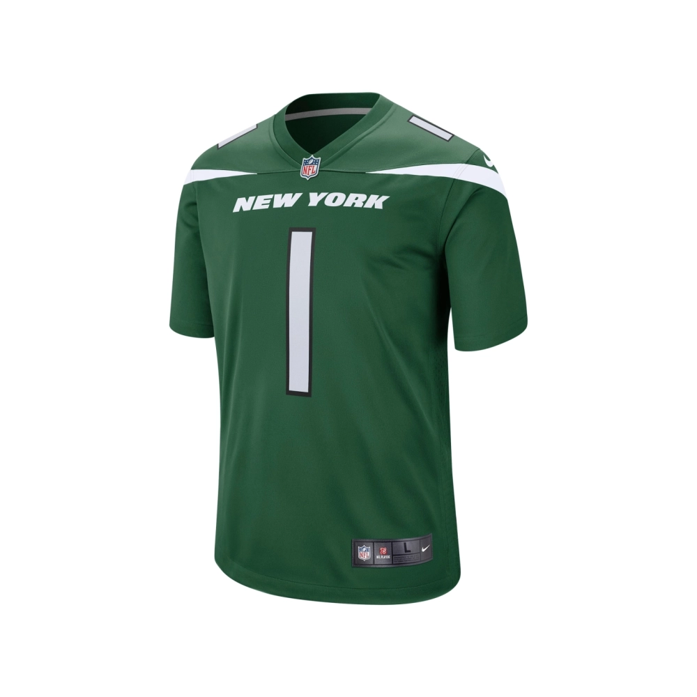 Mens New York Jets Ahmad Sauce Gardner Green Player Game Jersey