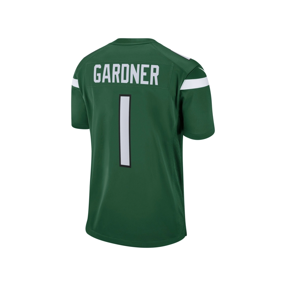 Mens New York Jets Ahmad Sauce Gardner Green Player Game Jersey