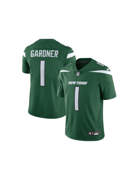 Mens New York Jets Ahmad Sauce Gardner Gotham Green Vapor Untouchable Limited Jersey