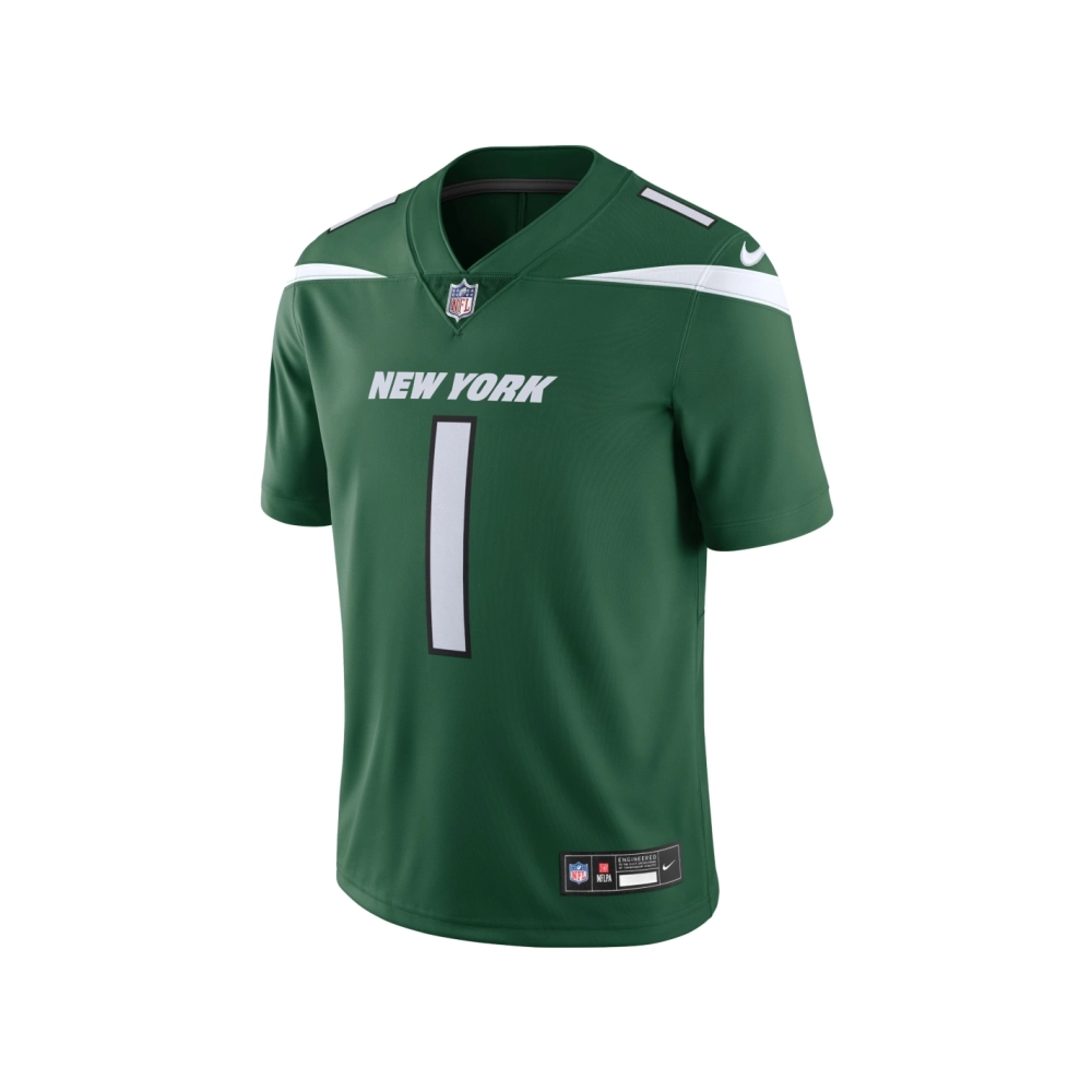 Mens New York Jets Ahmad Sauce Gardner Gotham Green Vapor Untouchable Limited Jersey