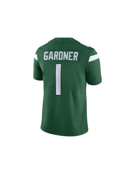 Mens New York Jets Ahmad Sauce Gardner Gotham Green Vapor Untouchable Limited Jersey