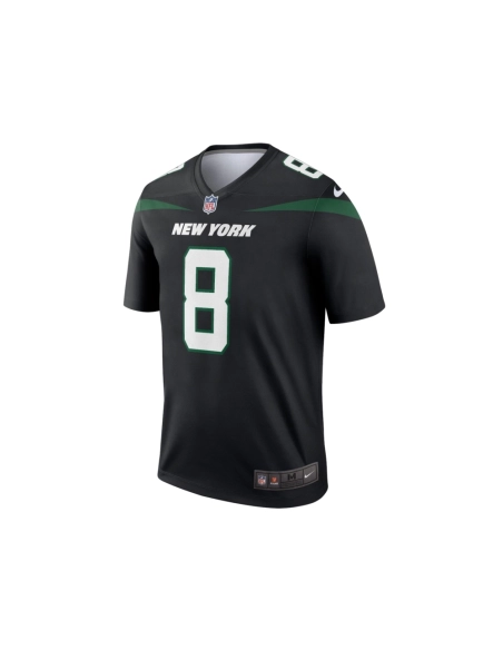 Mens New York Jets Aaron Rodgers Stealth Black Alternate Legend Player Jersey