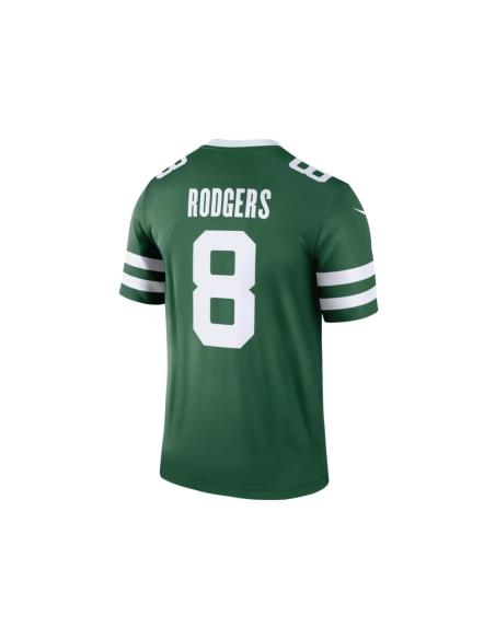 Mens New York Jets Aaron Rodgers Legacy Green Legend Jersey