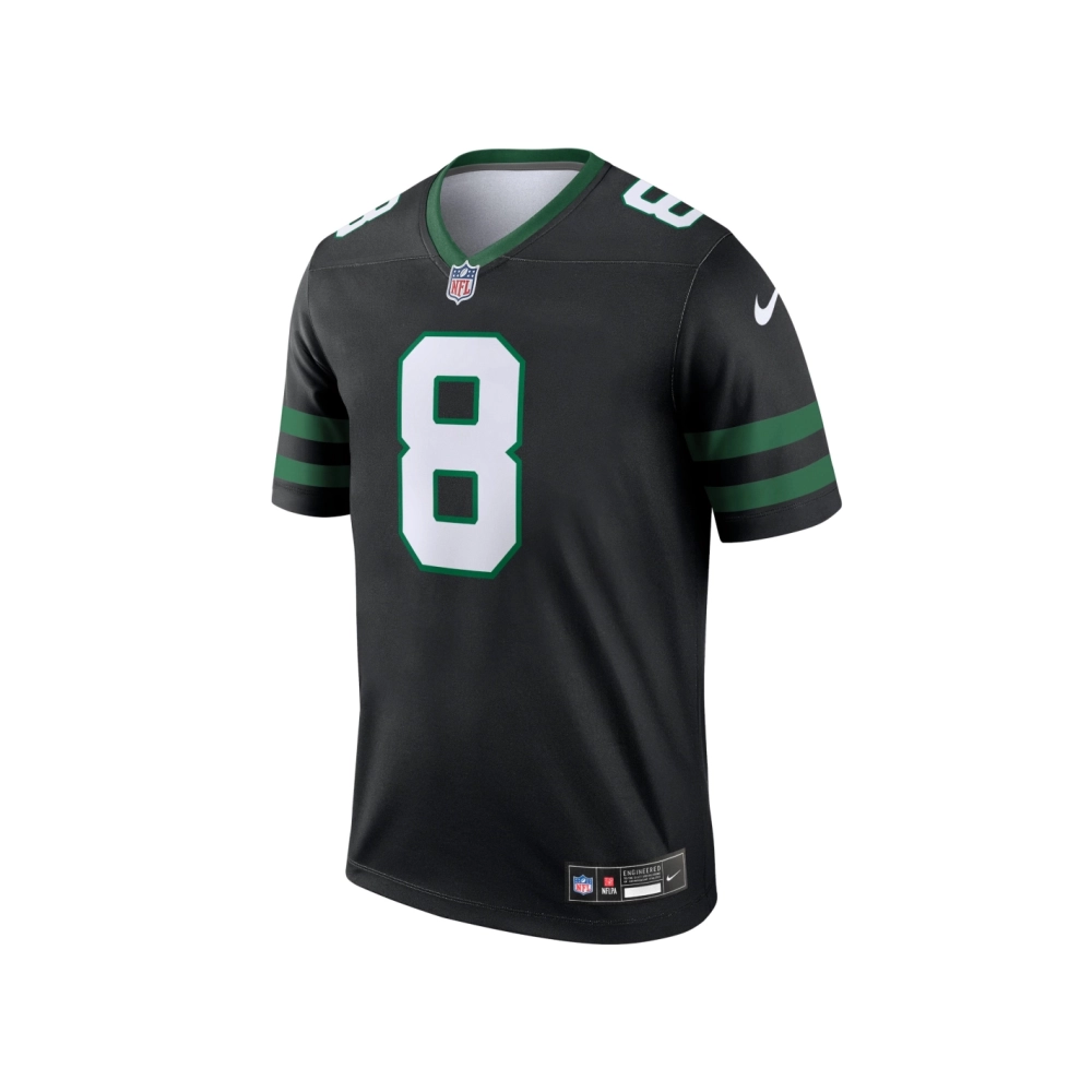 Mens New York Jets Aaron Rodgers Legacy Black Alternate Legend Jersey