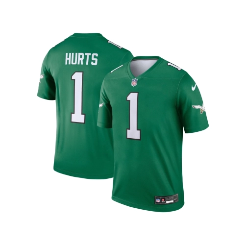 Mens Philadelphia Eagles Jalen Hurts Kelly Green Alternate Legend Player Jersey