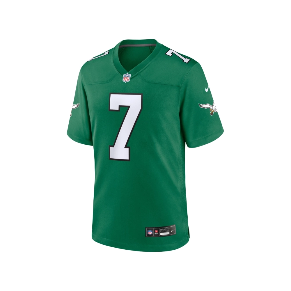 Mens Philadelphia Eagles Ron Jaworski Kelly Green Alternate Game Jersey