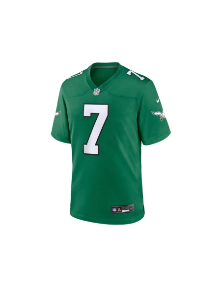 Mens Philadelphia Eagles Ron Jaworski Kelly Green Alternate Game Jersey