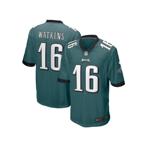 Mens Philadelphia Eagles Quez Watkins Midnight Green Player Jersey
