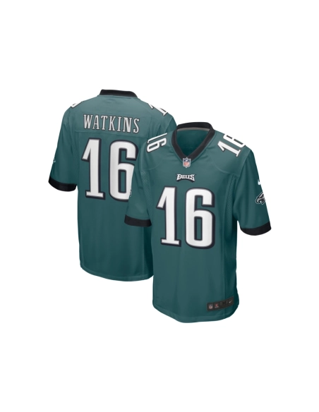 Mens Philadelphia Eagles Quez Watkins Midnight Green Player Jersey