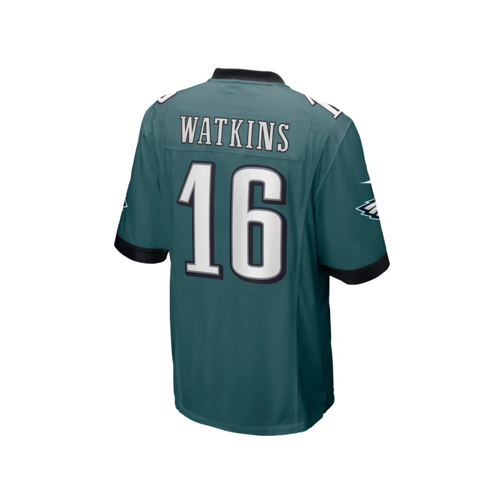 Mens Philadelphia Eagles Quez Watkins Midnight Green Player Jersey