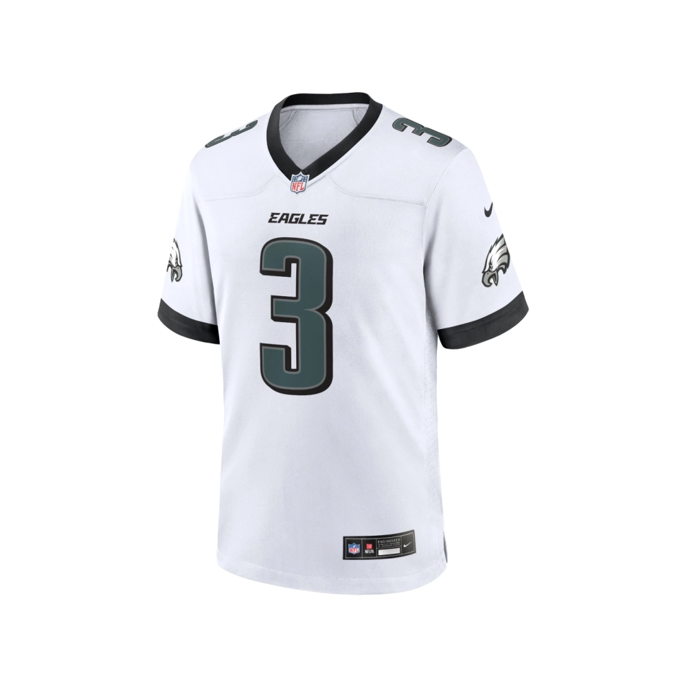 Mens Philadelphia Eagles Nolan Smith White White Game Jersey