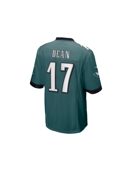 Mens Philadelphia Eagles Nakobe Dean Green Player Game Jersey