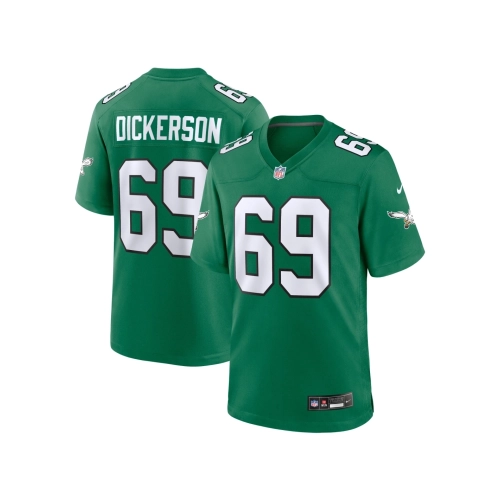 Mens Philadelphia Eagles Landon Dickerson Kelly Green Alternate Game Jersey