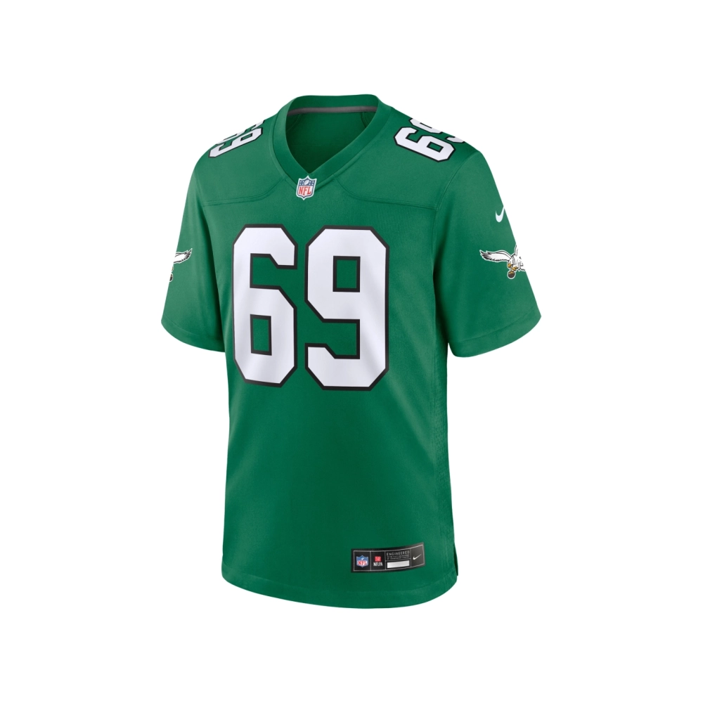 Mens Philadelphia Eagles Landon Dickerson Kelly Green Alternate Game Jersey