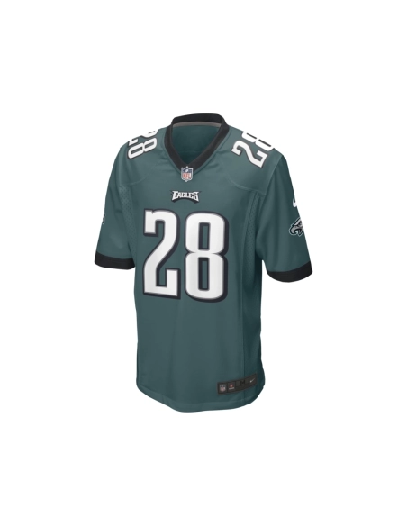 Mens Philadelphia Eagles Josh Jobe Midnight Green Game Player Jersey